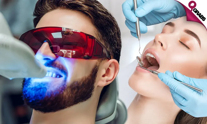 Zoom Teeth Whitening + Scaling & Polishing!